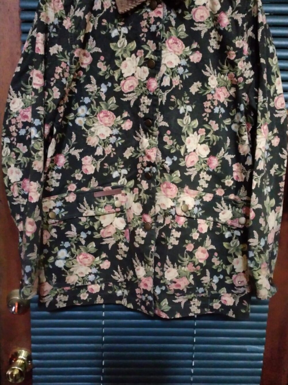 NWOT Vintage Ralph Lauren Flowered Barn Jacket Size M